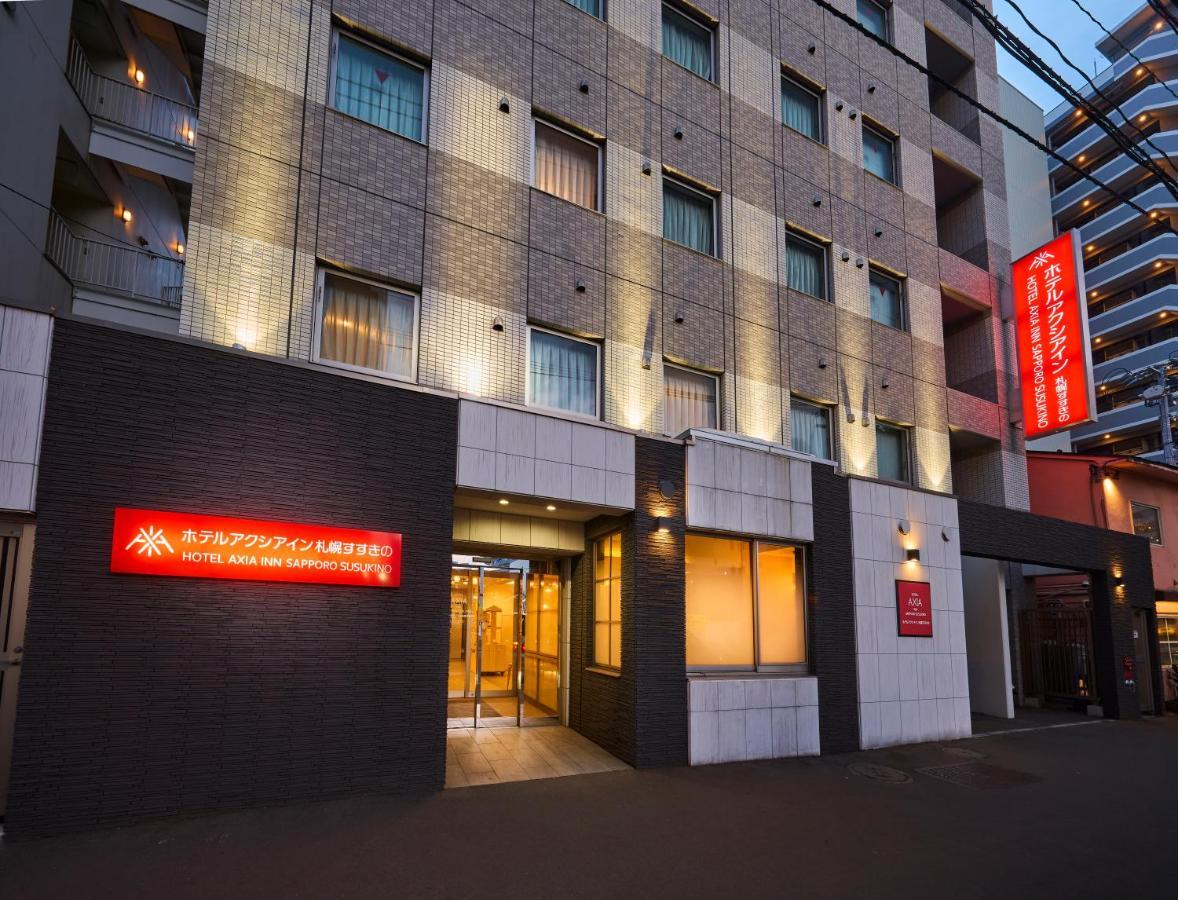 Hotel Axia Inn Sapporo Susukino Dış mekan fotoğraf