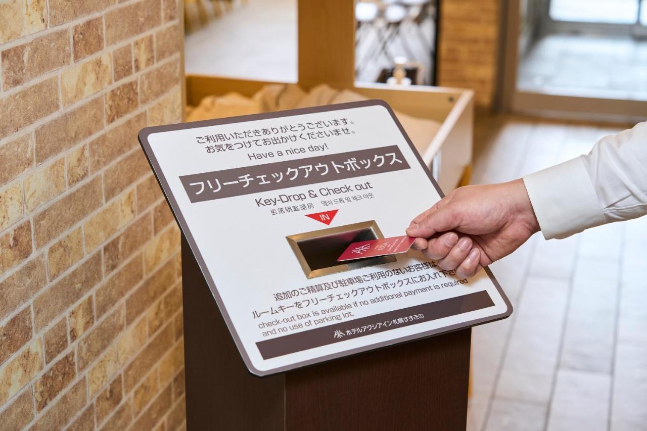 Hotel Axia Inn Sapporo Susukino Dış mekan fotoğraf