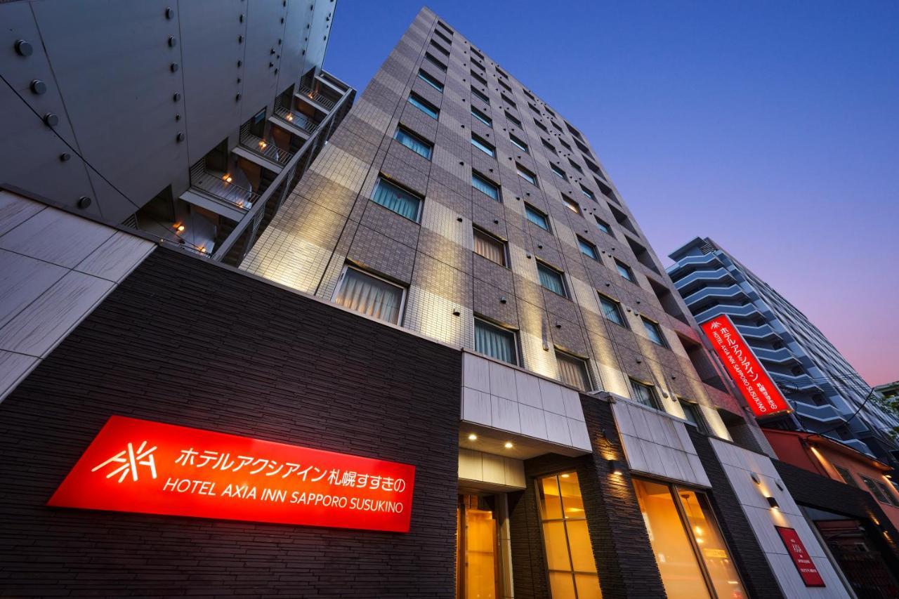 Hotel Axia Inn Sapporo Susukino Dış mekan fotoğraf