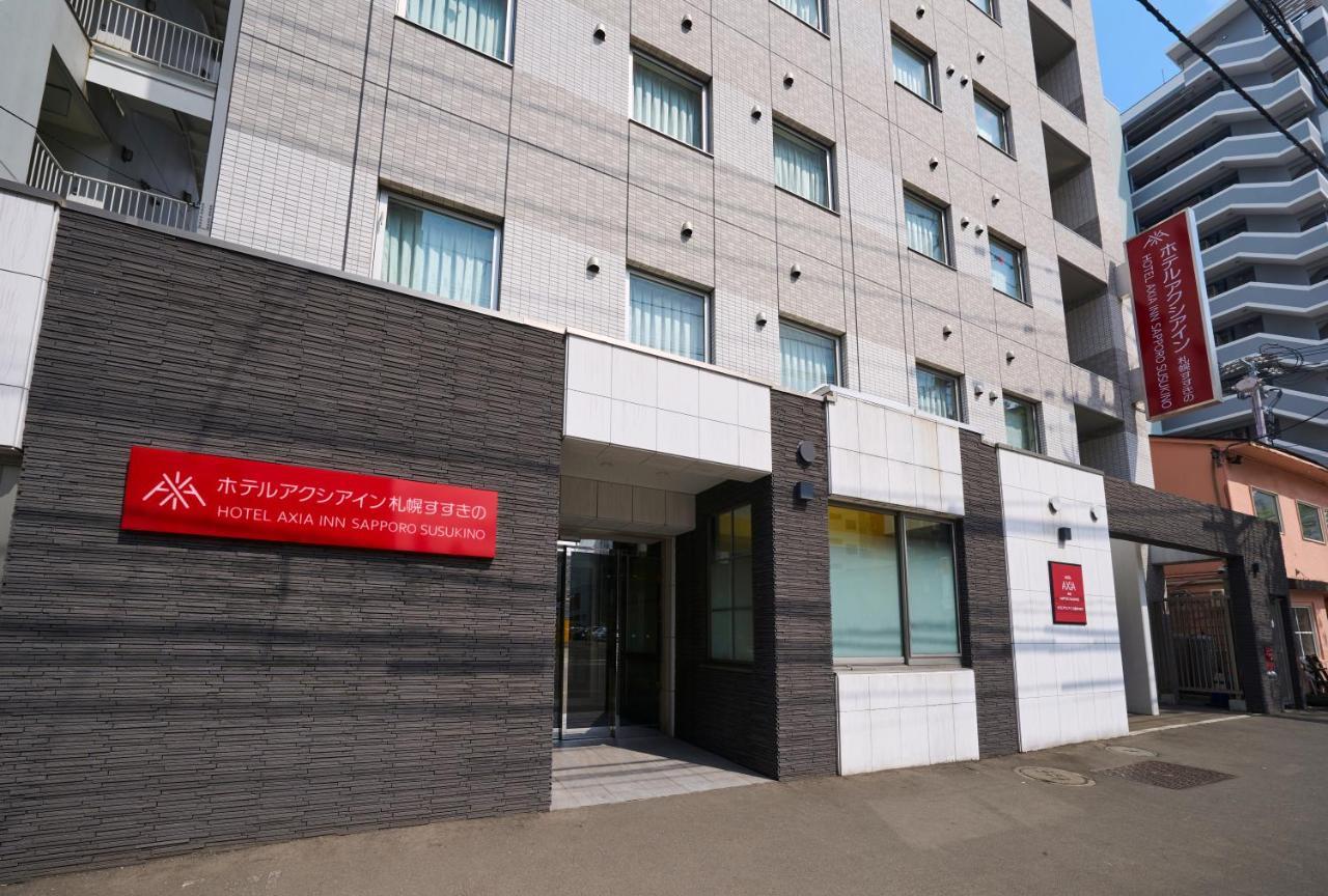 Hotel Axia Inn Sapporo Susukino Dış mekan fotoğraf
